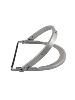 Soporte pantalla universal a casco ala ancha aluminio